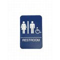 Don-Jo Men / Women / Handicap ADA Blue Bathroom Sign HS907032